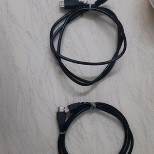 Pack Of 2 Hdmi Cable Working