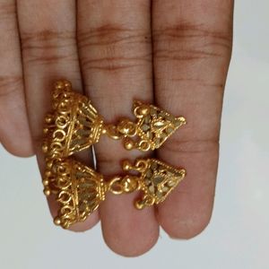 Gold Coated Earrings