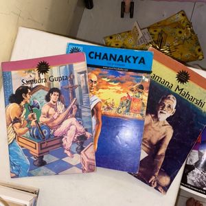 Set Of 3 Amar Chitra Katha Books