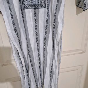 Black N White Kurti