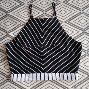 Stripe Printed Top