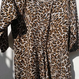 Tiger Print Frock