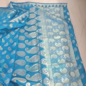 Fancy Silk Saree,W