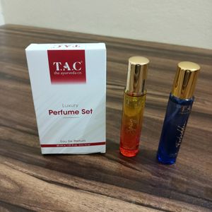 Luxury Perfume Set Of 2 Pcs And 5 GM Creams