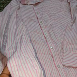 Pink Stripes Men's Shirt