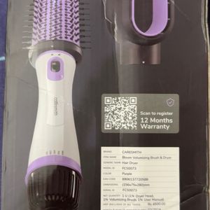 Caresmith Hair Volumiser Brush With Dryer & Glove