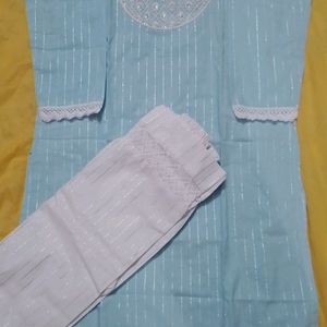 Neck Embroidery Kurti With Pant