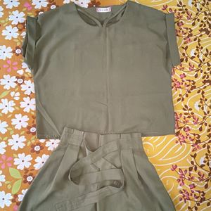 Olive Co-ord Set