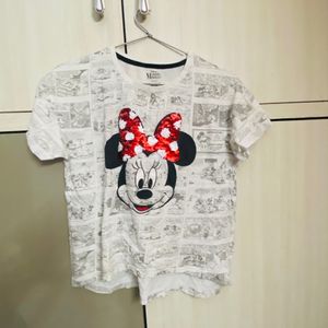 Combo Of 4 Minnie Mouse Max T-shirts