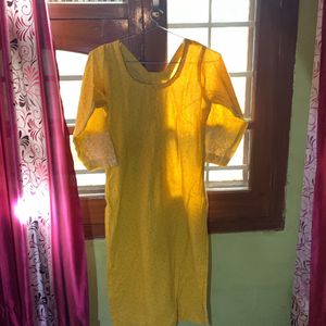 Punjabi Salwar Kameez With Kutaam Bottom