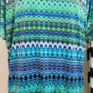 Plus Size Multi Colour Top