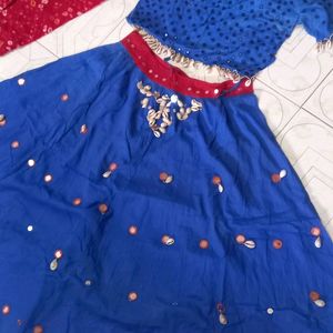 Blue 💙 nice chaniya choli