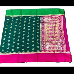 New Semi Kanchi Pattu Saree