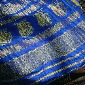 Pure Silk Narali Kinnar Saree