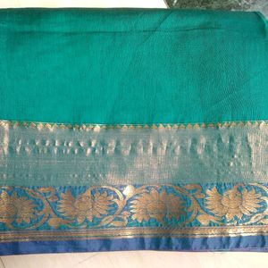 Green Colour Saree