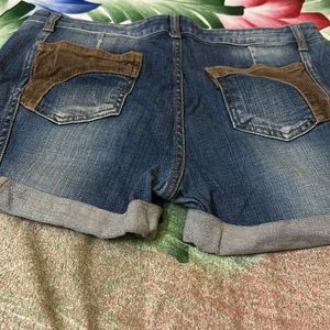 Medium Size Denim Short