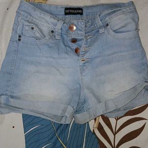 Denim Blue Shorts