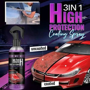 3 In 1 Car Polish Spray New