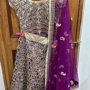 Festive Edit- Beautiful Purple Lehenga