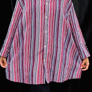 Stripe Long Shirt