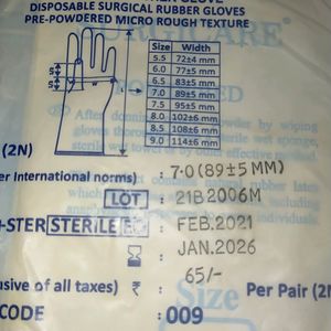 Surgicare Gloves