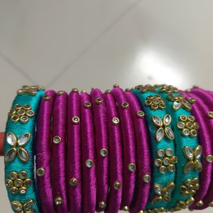 Thread Bangles Set