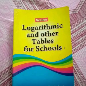 Logarithmic And Other Tables