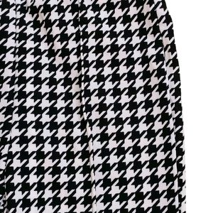 Shein Black Dogtooth Pant