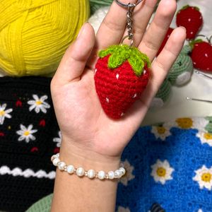 Strawberry Keychain