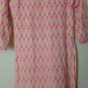 Kurta bright yellow