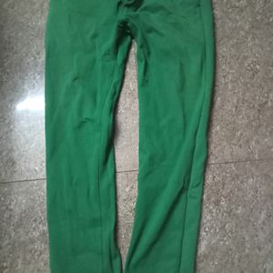 Green Colour Pant, Size Xl