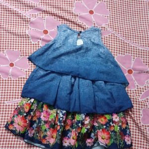 Western Frock For Stylish Baby Girls