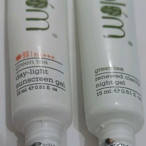 Plum Day Light Sunscreen Gel&Renewed Clarity Night