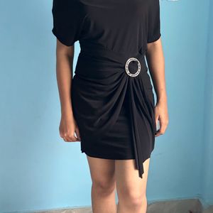 Black Mini Party Dress