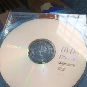 Never Used Sony DVD-R 120 min./4.7 GB.