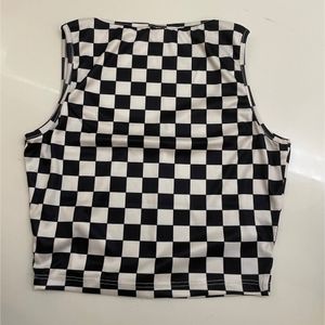 TANK TOP BLACK/WHITE