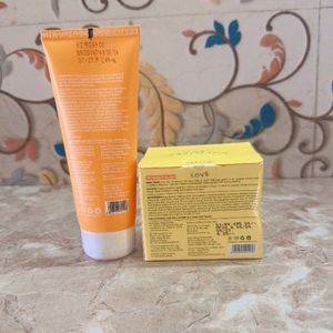 VitaminC Super Bright Moisturizer & Face Wash Comb