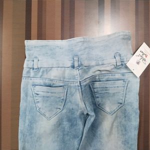 V-03 Size-30 Slim Fit Women Denim Jeans