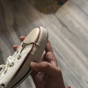 White Converse Shoes