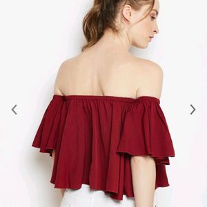 Berrylush Off Shoulder Top