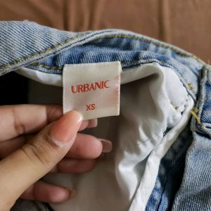 Urbanic Baggy Straight Fit Jeans - High Waist