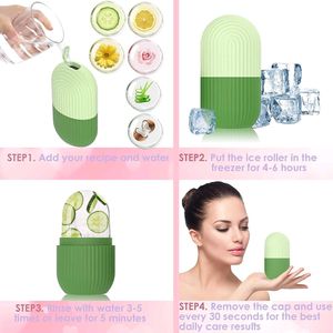 3 Pcs -Beauty Ice Roller for Face & Eye Reusable F