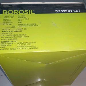 Borosil Desert Set