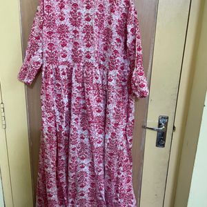 Cotton Maternity Gown