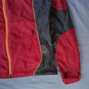 COLUMBIA ZIPPER HODED JACKET WINDCHEATER