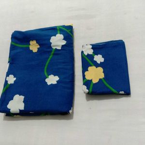 Floral Print Bedsheet & Pillow Cover Combo.