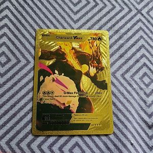 Pokemon Cards 3 Golden Charizards .