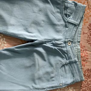 Light Blue Low Rise Skinny Jeans