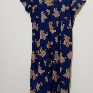 Blue Printed Salwaar suit