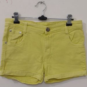 Yellow Shorts